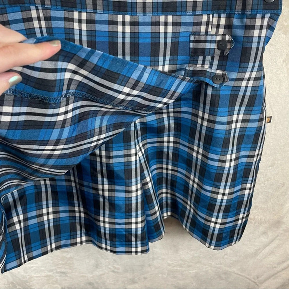 Dennis school uniform Double Tab Pleated Skort blue girls H16 plus - Picture 5 of 10